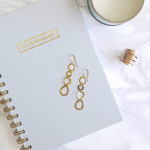 Saanvi Pearl-Drop Hoops